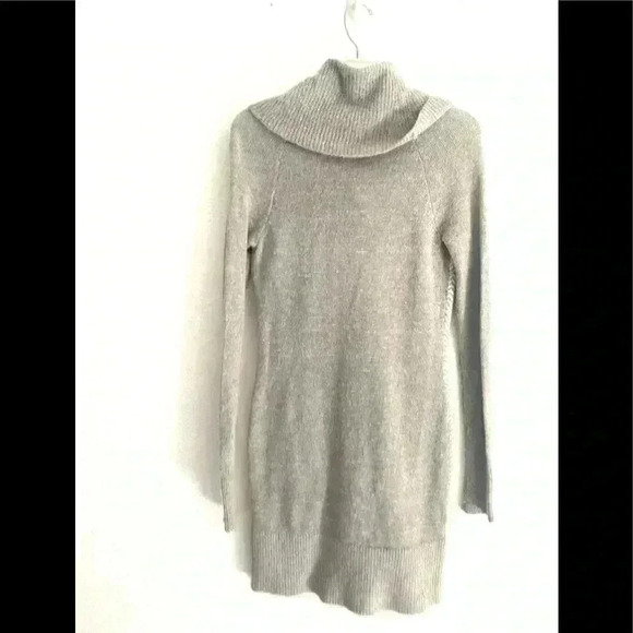 CANDIES grey cowl neck sweater dress size medium - Picture 5 of 7